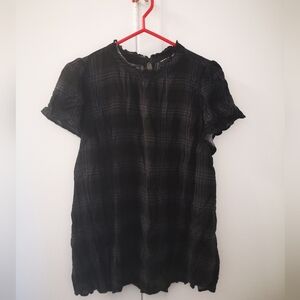 Torrid plaid top tunic